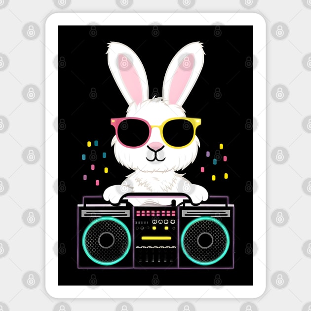 The Bunny DJ Magnet by MakerMind8.2